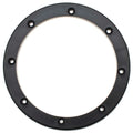 Larson Boat Trim Ring 4309-0914 - 6 Inch Black Plastic