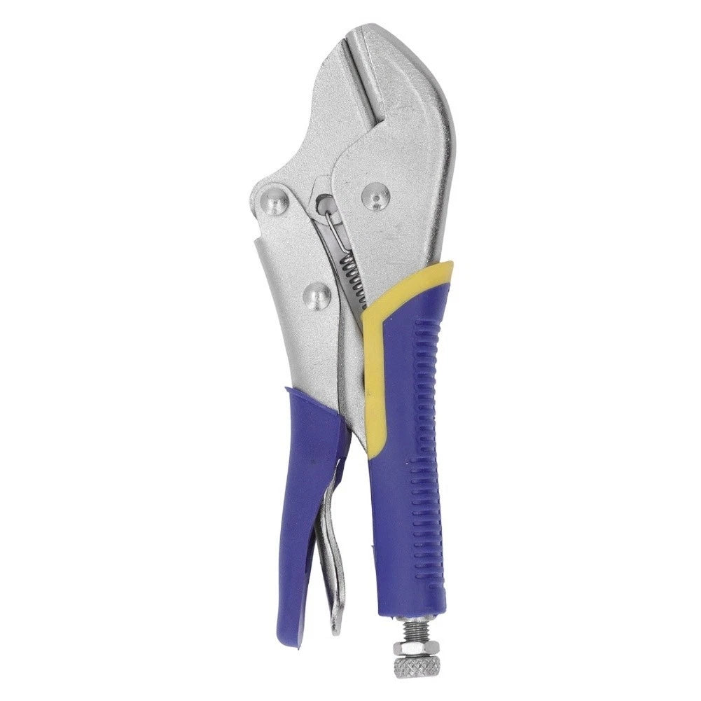 Ergonomic C 45 Steel Locking Pliers with Quick Release and Straight Jaw Design