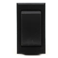 Carling Boat Momentary Rocker Switch - ON/OFF/ON 12V Black