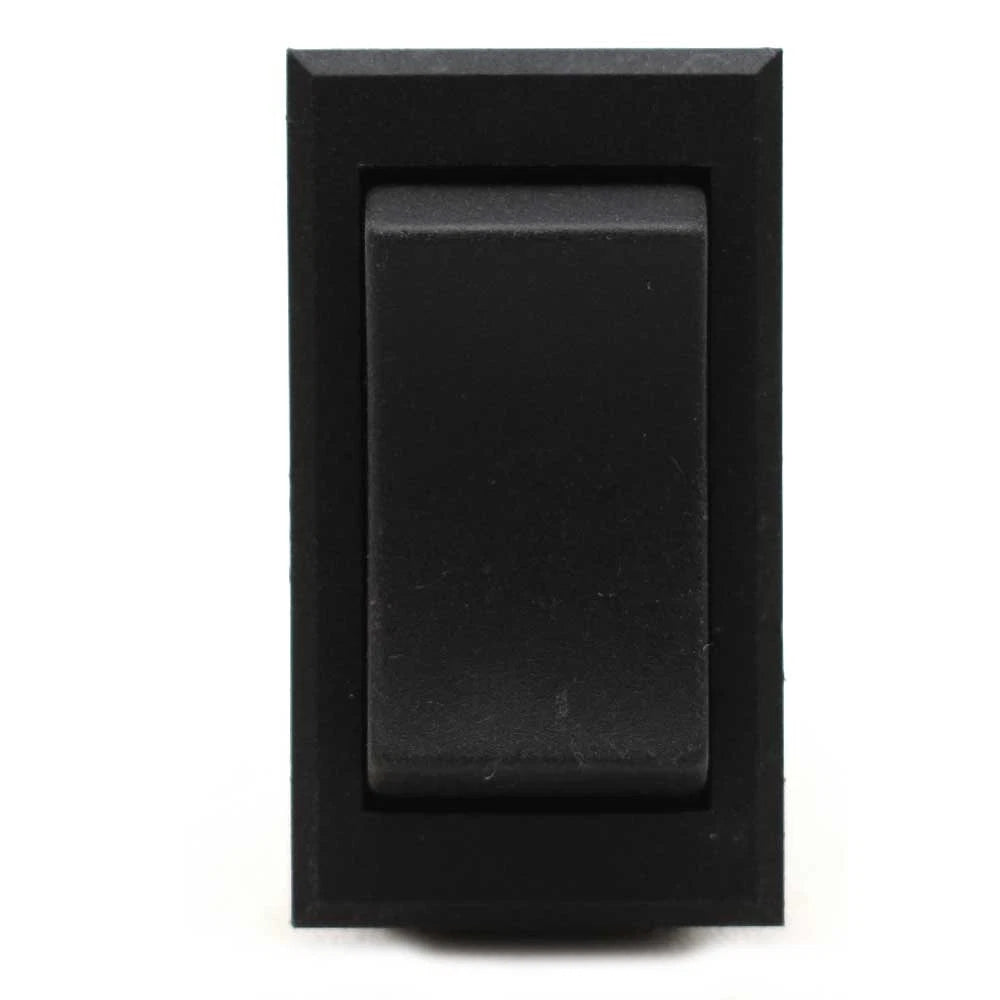 Carling Boat Momentary Rocker Switch - ON/OFF/ON 12V Black