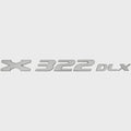 G3 Boat Raised Emblem Decal 73405041 - X 322 DLX Sticker