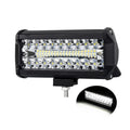 120W LED 7 Inch for Three Row Work Light with Mounting Bracket IP68 12V 24V