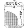 303429814 Radiator for White 185 195 Tractors