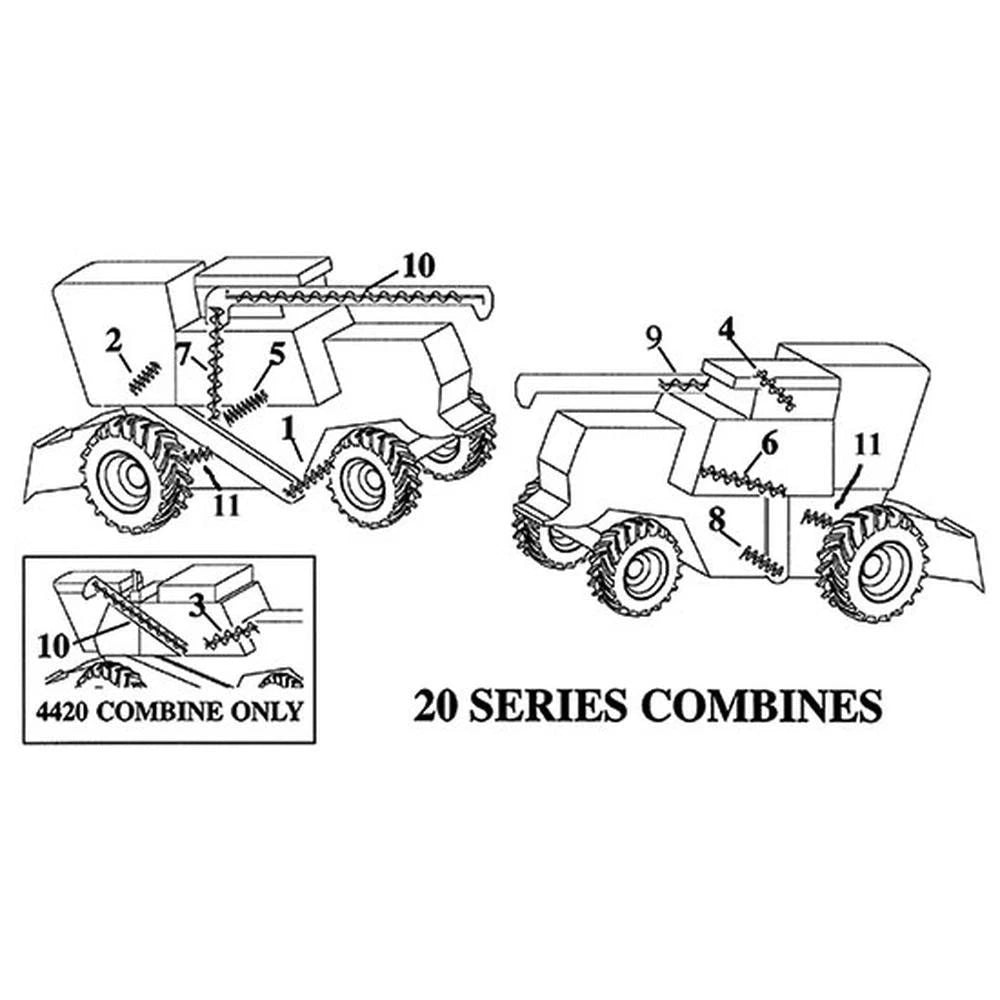 Auger AH103728 Fits John Deere 7720 7721