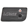 Lowe Boat Ignition Switch Panel F2152280210 - 9 X 5 Inch Black