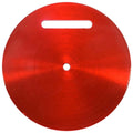 Bass CAT Boat Bezel Plate - Vision Touch Pad Red 3 1/2 Inch