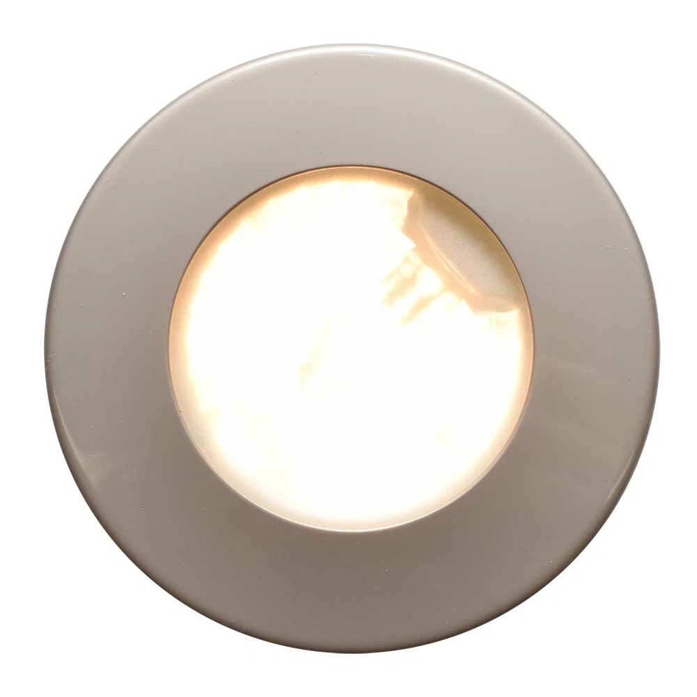 Imtra Boat Flush Mount Downlight ILSH30703-K1 - Champagne Halogen 12V