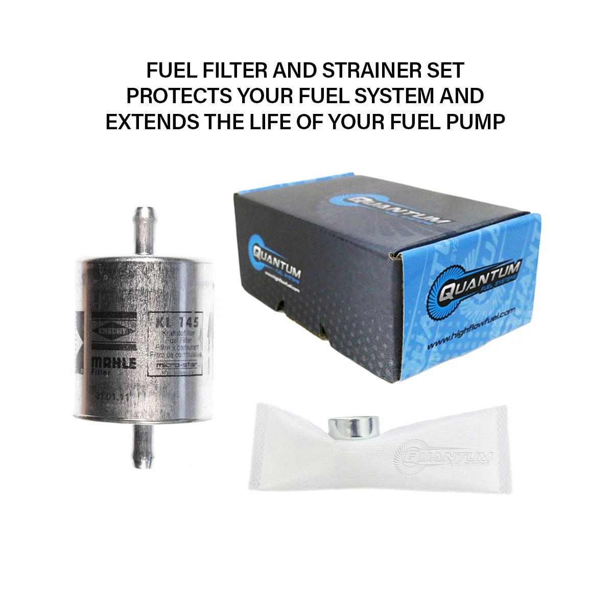QFS Fuel Pump Strainer + Filter Kit 2010 Ducati Multistrada 1200S 425.2.004.1B