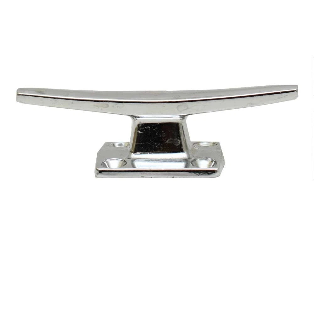 CHROME PLATED ZAMAK OPEN BASE BOAT CLEAT Cleats