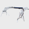 Bennington Pontoon Boat Arch Tower - 116 Inch White Folded