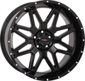 System 3 St7 Wheel 20x9 5+4 (0mm) for ATV/UTV with Beadlock, Gloss Black