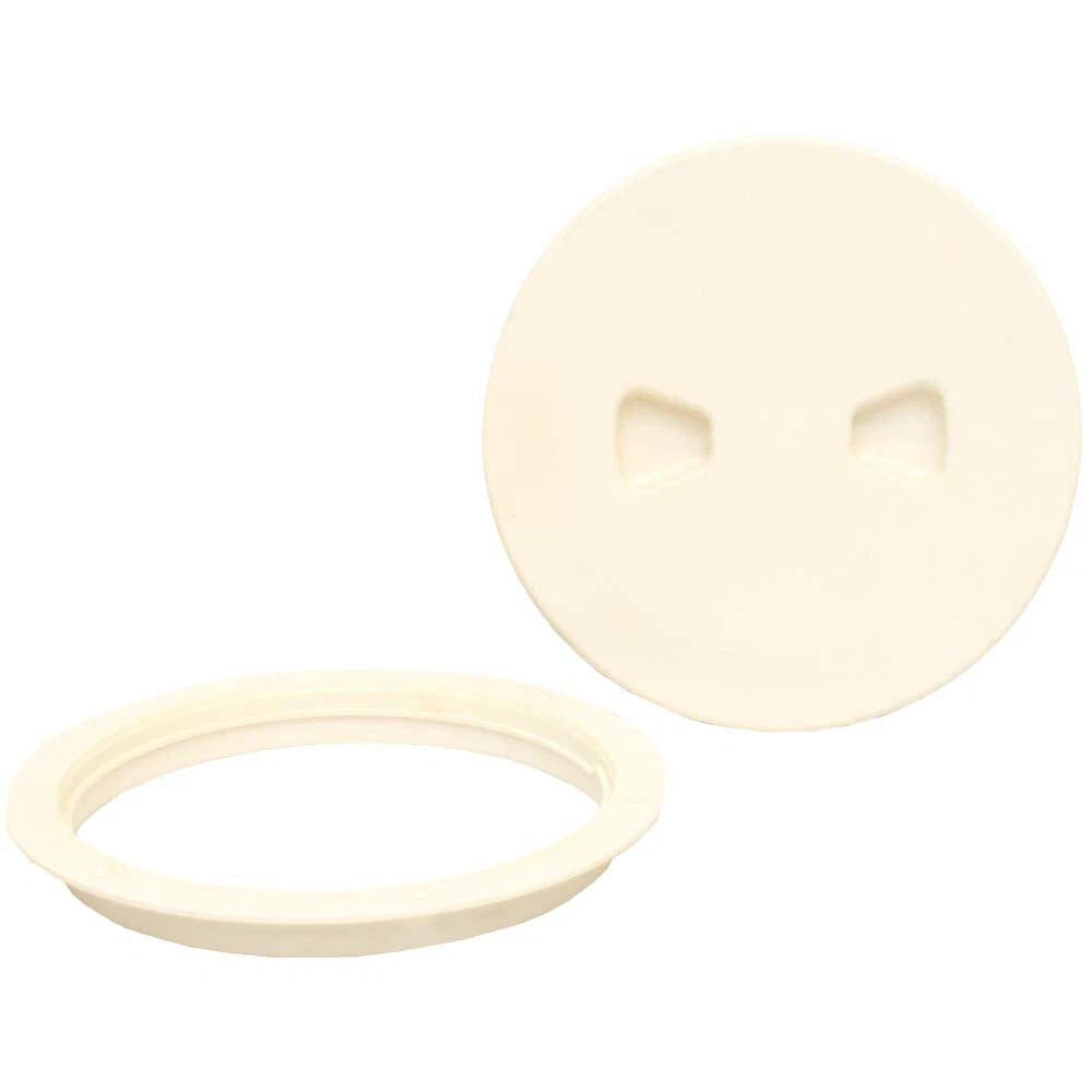 TH Marine Boat Screw-Out Deck Plate DPS-8-2-DP - 8 Inch Sure-Seal
