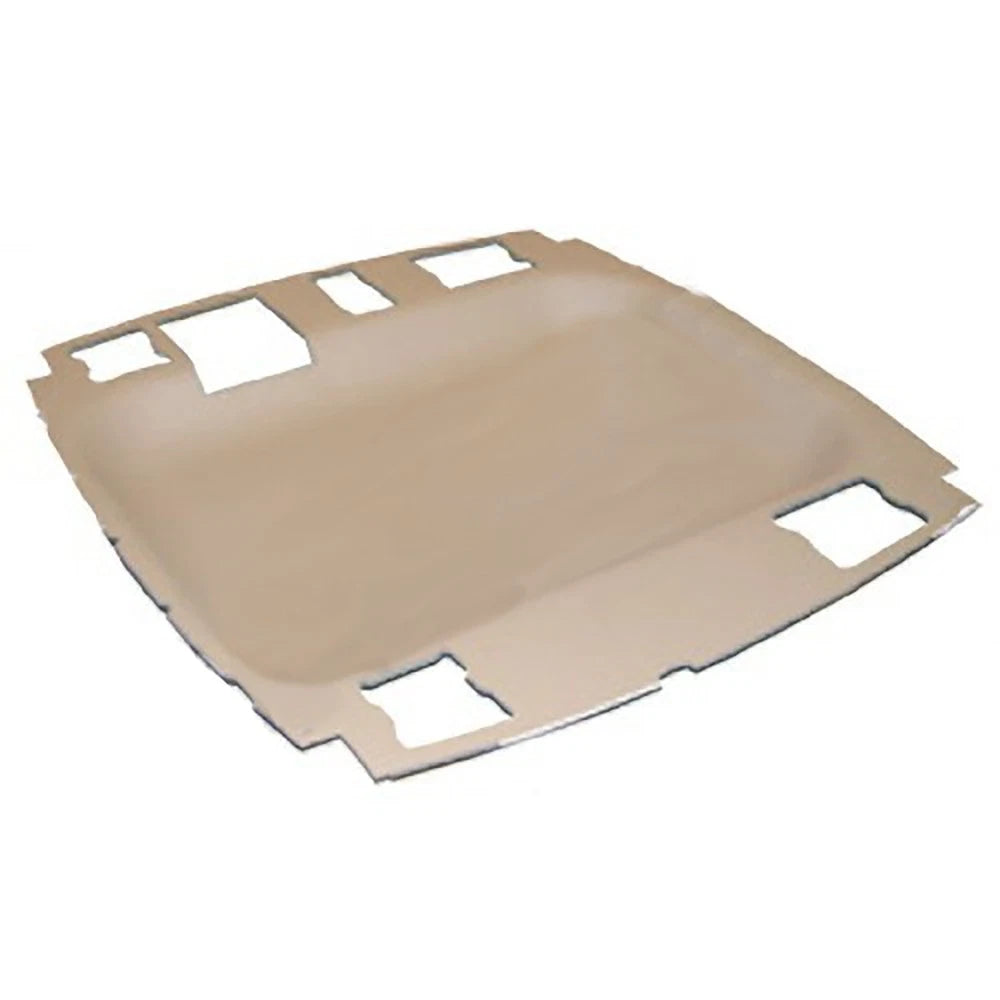 CR7200H Main Headliner, Sailcloth Tan Vinyl with Formed Plastic Fits John Deere