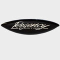 Tracker Boat Raised Decal 167257 - Regency 2 1/2 Inch Black Silver