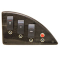 Godfrey Pontoon Boat Switch Panel 250247 - Sweetwater Black Woodgrain