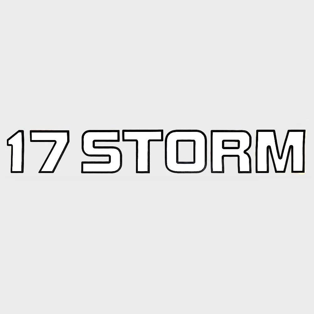 Lowe Boat Brand Decal 2099278 - 17 Storm Black White 10 1/4 Inch