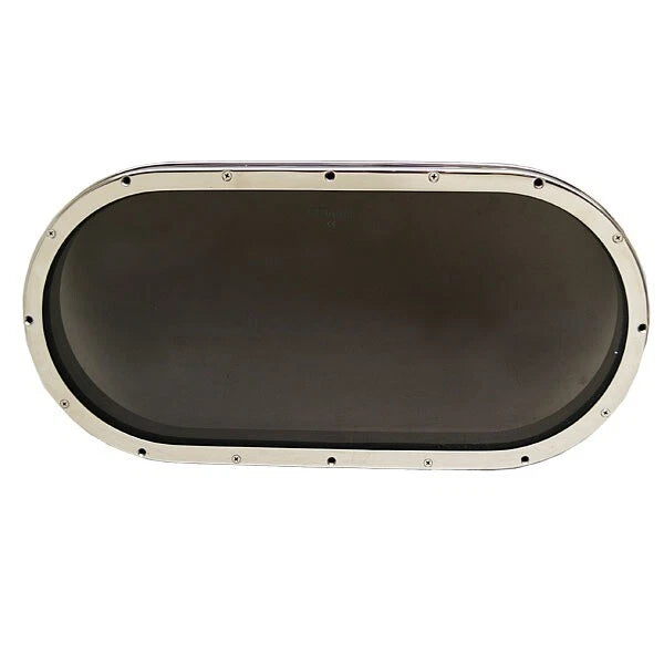Bomar Boat Portlight Window Y3230VFX-1 - 21 7/8 X 10 1/8 Inch