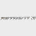 Lowe Boats Raised Emblem Model Decal 2257116 - Retreat 230 Sticker