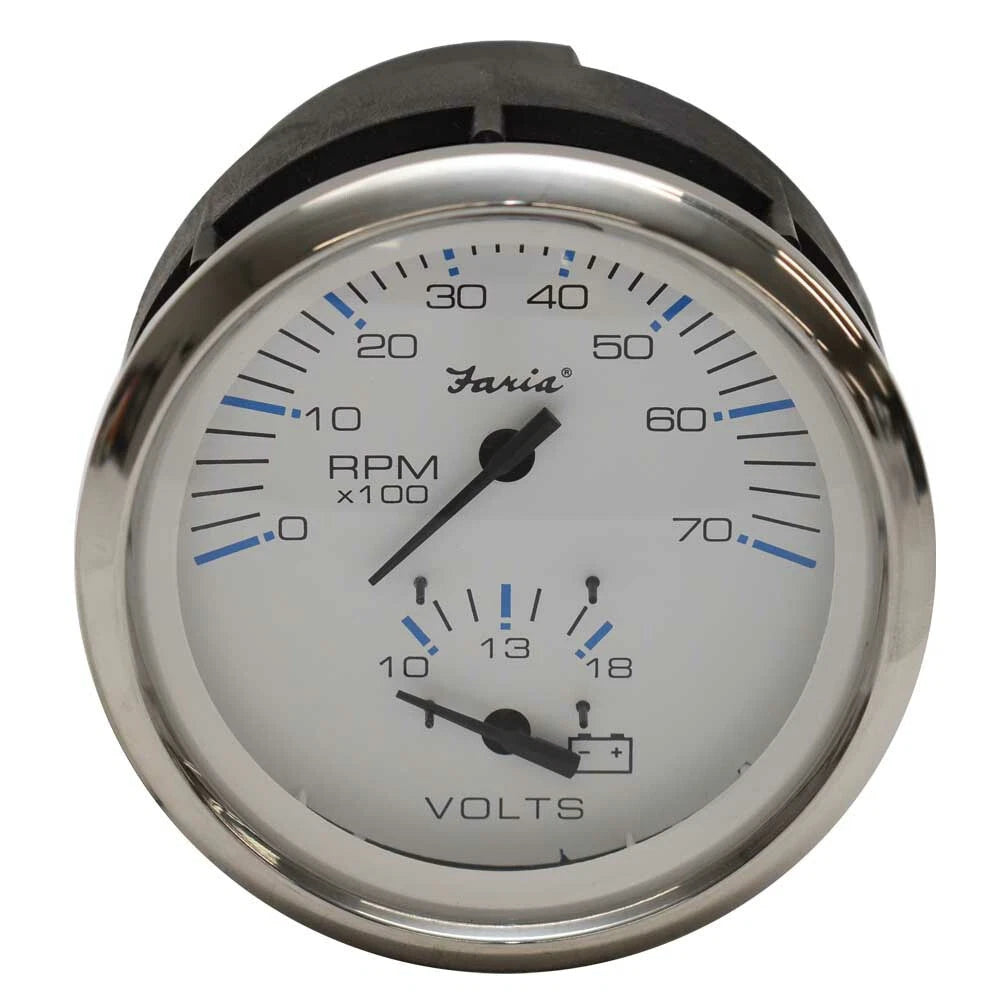 Faria Boat Multifunction Gauge GTC063A - Chesapeake Tachometer Mercury