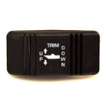 Carling Contura III Boat Rocker Switch Actuator - Trim Up/Down Black
