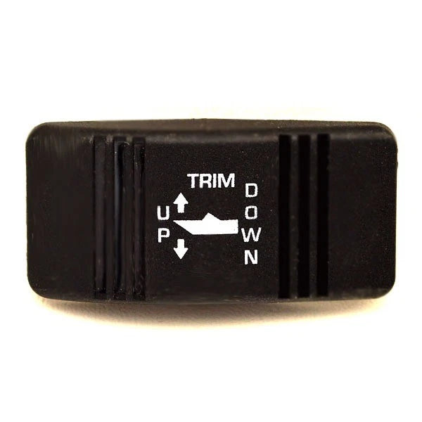 Carling Contura III Boat Rocker Switch Actuator - Trim Up/Down Black
