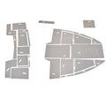 Larson Boat Floor Mats 8175-1004 - FX 1750 TL Storm Grey (38 Pc Set)