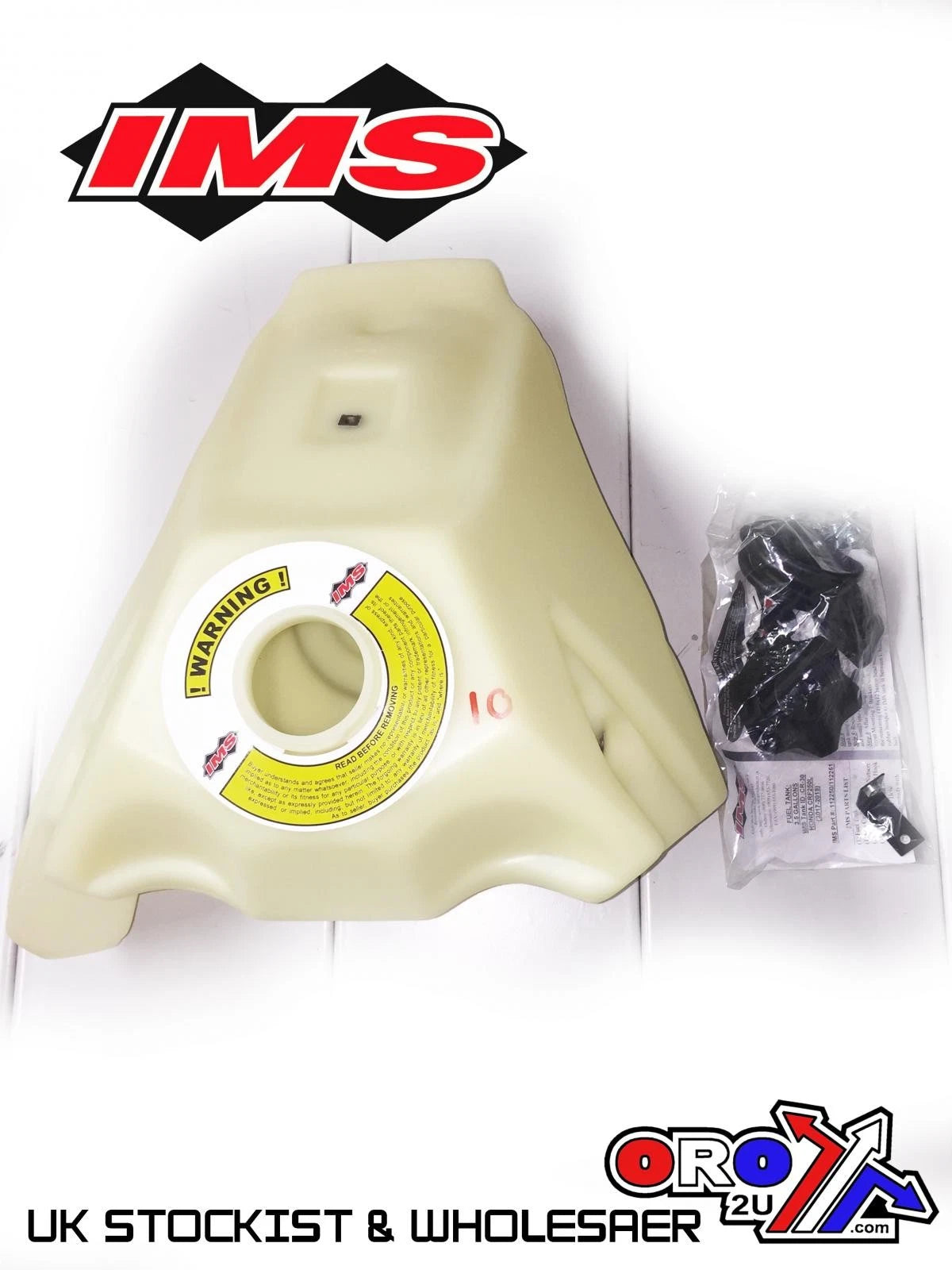 IMS Natural 3.5 Gal Fuel Tank+Screw Cap Honda CRF250L 2017-2020