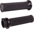 ODI Rufian Grips for Harley V-Twin 1990-2024 Black/Black Handlebar Accessories
