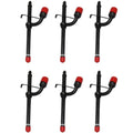 6 Pack: Fuel Injector Fits John Deere Replaces AR49877