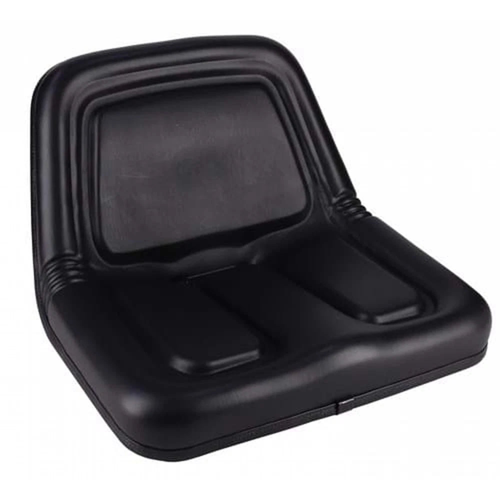 S830619 Bucket Seat, Black Vinyl Fits John Deere