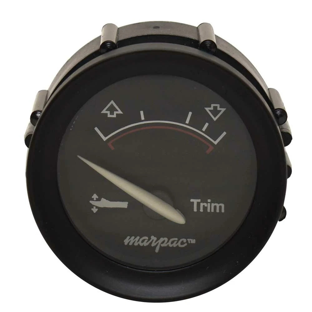 Faria Boat Trim Gauge GP8022A - 2 Inch Marpac Mercury Black