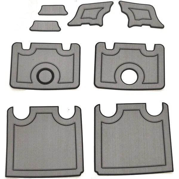 Larson Boat Non-Skid Deck Mats - Gray Brushed (set of 8)