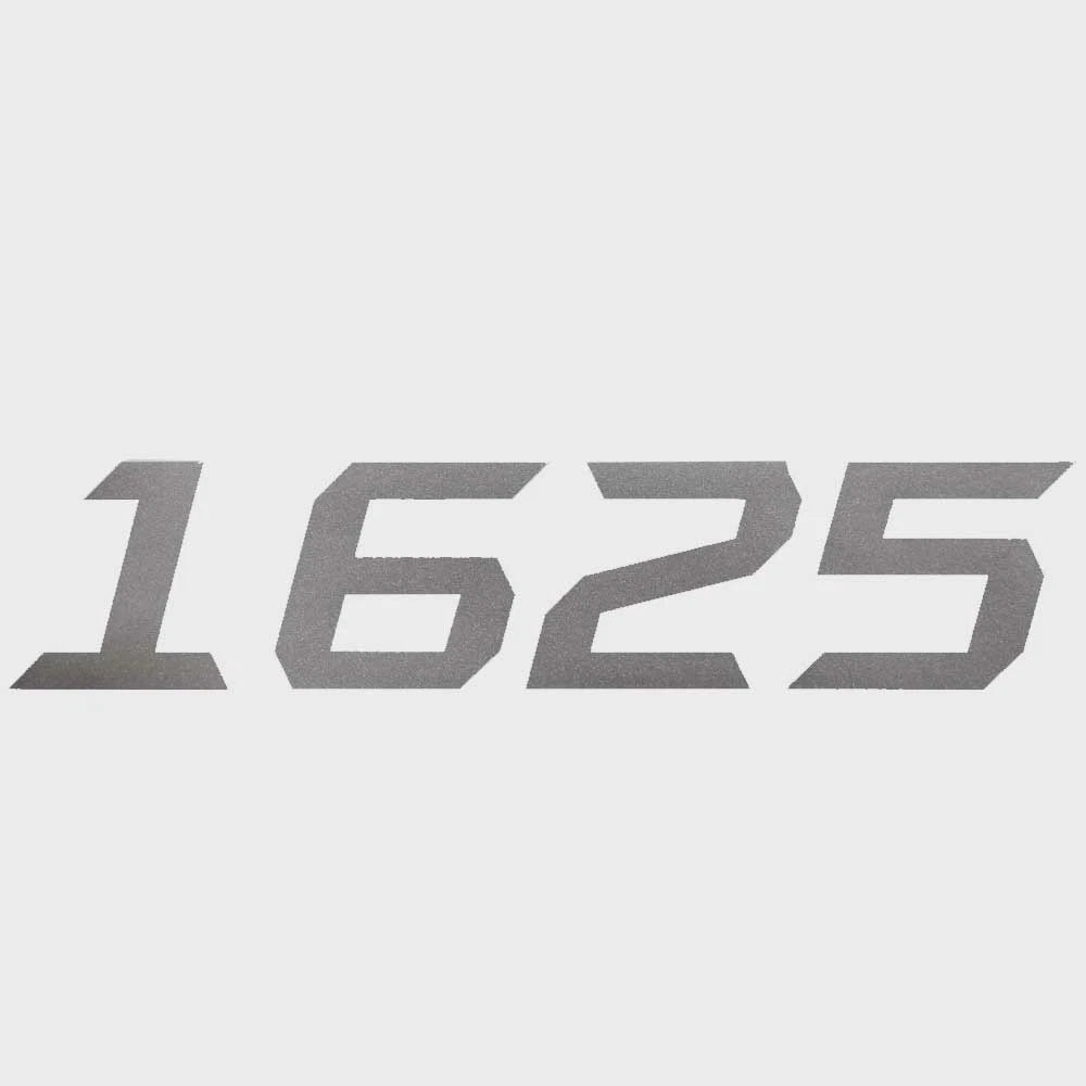 Lund Boat Decal 2339218 - 1625 Metallic Silver Sticker 6 X 1 1/2 Inch