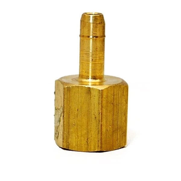 Boat Pipe to Hose Fitting - 3/8 Threaded to 1/8 Inch Barbed Brass
