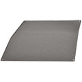 Marquis Boat Blank Panel 5766340 - 17 1/2 X 9 1/4 Inch Black Gray