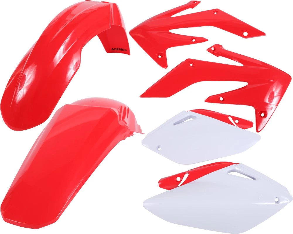 ACERBIS Plastic Body Kit for Honda CRF250R 2004-2005 Offroad Red