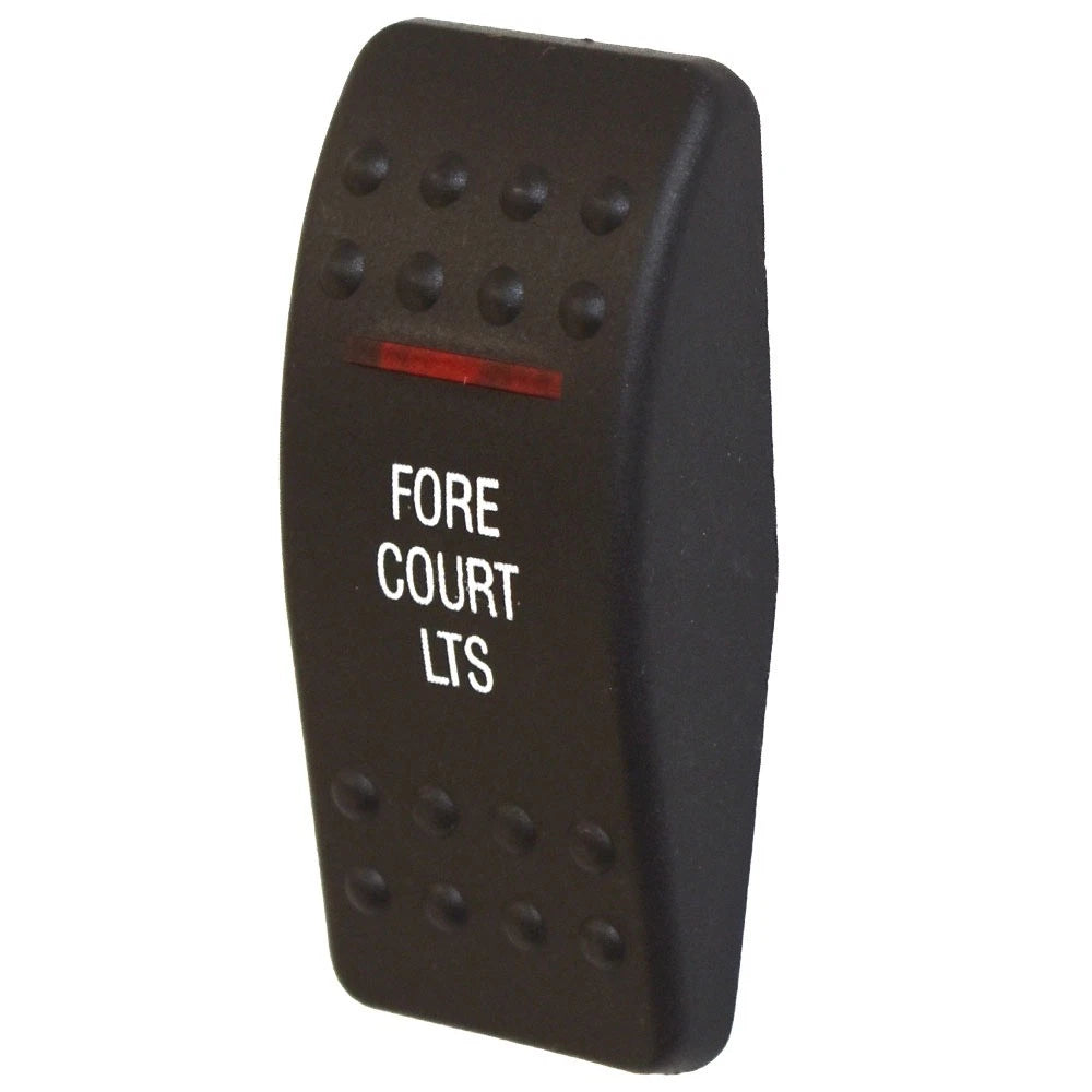 Carling Contura II Boat Rocker Switch Cover - FORE COURT LTS Actuator