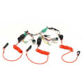 Boat Ignition Switch Kit - 3-Position Dual Engine with Kill Switch
