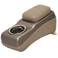 G3 Boat Seat Pontoon Armrest 7352235 - /w Cup Holder Brown Vinyl