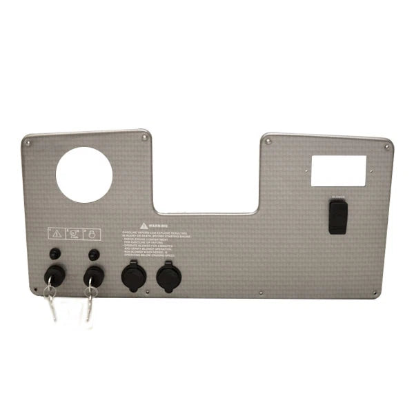 Four Winns Boat Ignition Switch Panel 025-3859 - 378 Vista Dual Gray