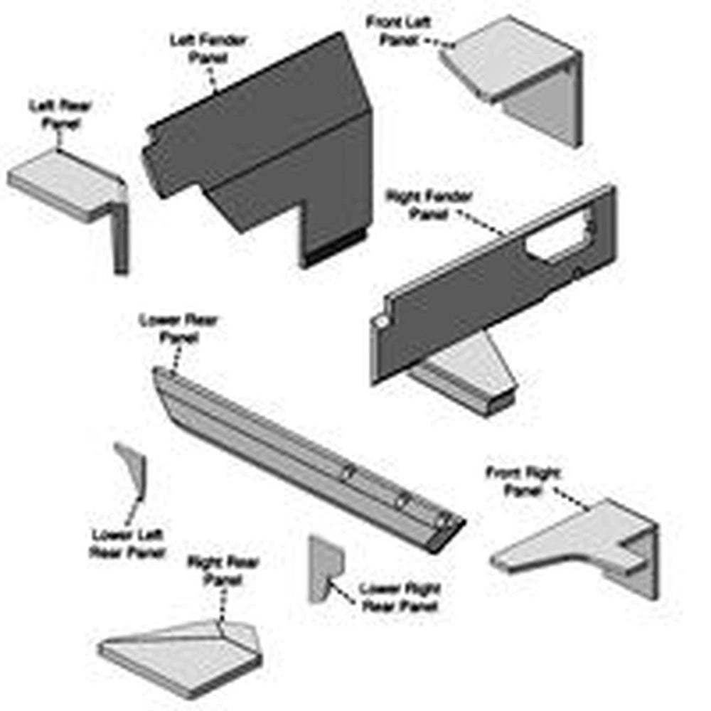 R6248 Cab Foam Kit - Tan Fits John Deere