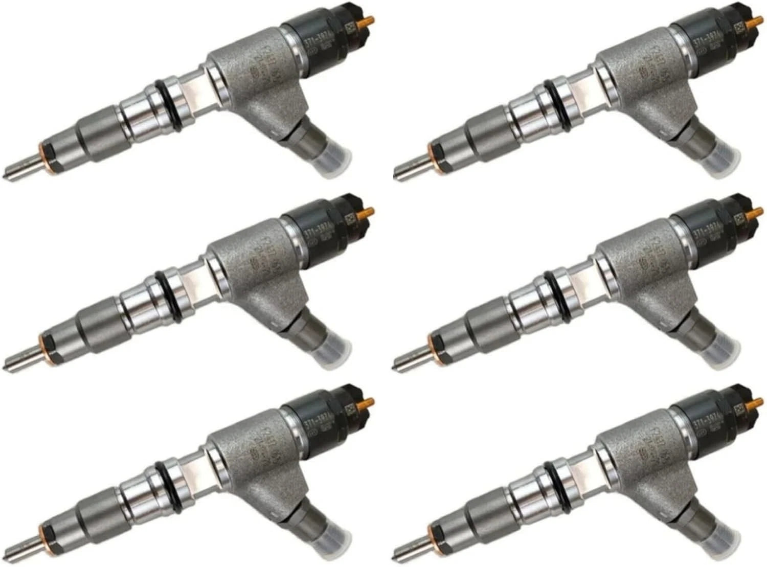 6 Pcs Fuel Injector 371-3974 for Caterpillar CAT Engine C7.1 Excavator 320 320D