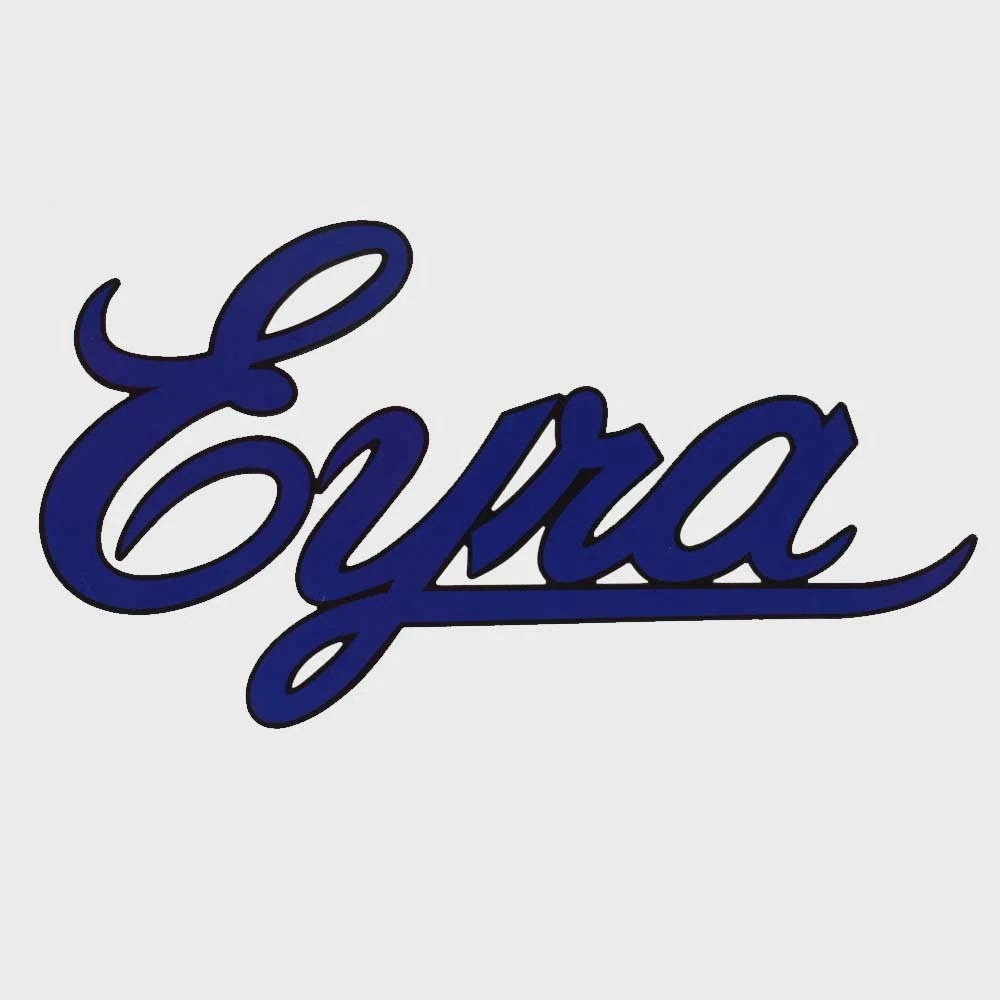 Bass CAT Boat Model Decal Flat Sticker 90143 - Eyra Blue Black