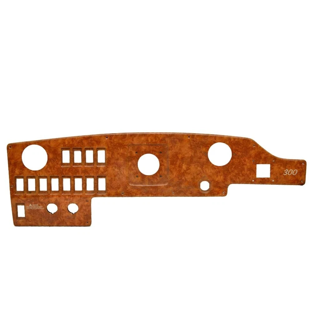 Rinker 300 EC Boat Blank Dash Panel 206604C - Woodgrain