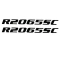 Lowe Boat Brand Decal 1977553 - Roughneck 2065 SC Black 13 Inch (pair)