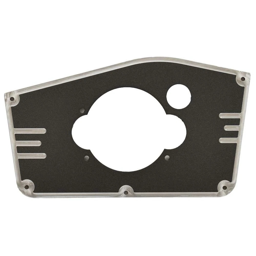 Vexus Boat Flush Mount Panel 6301015V - Aluminum 12 1/2 X 7 1/8 Inch