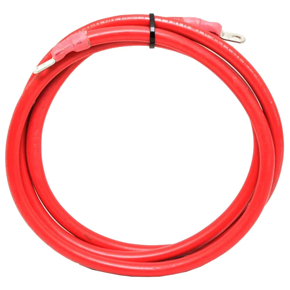 Rinker Boat Battery Cable Marine Wire - 2/0 AWG 128 Inch Red