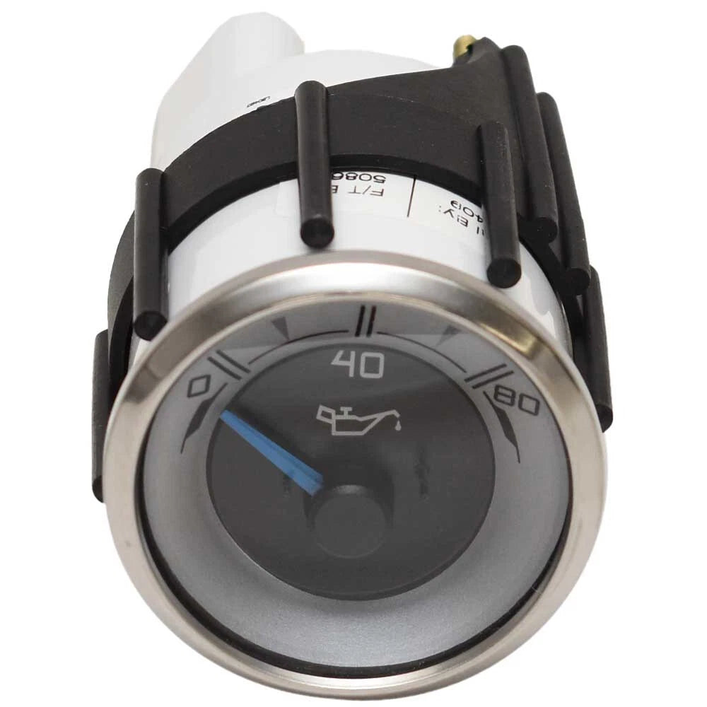 Faria Boat Oil Pressure Gauge GBC631A - 2 Inch Silver