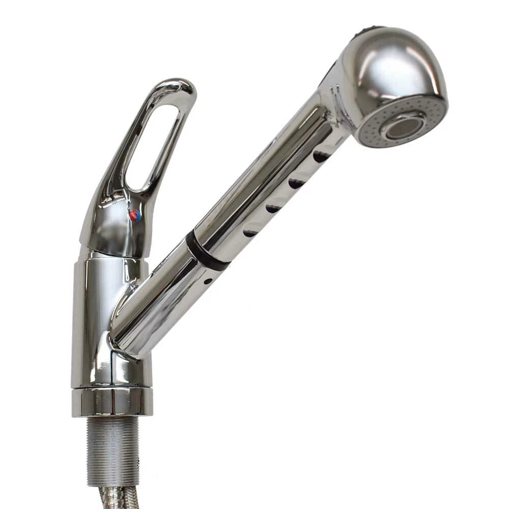 Alias Boat RV Pull-Out Kitchen Faucet UF18016A - Chrome 1.8 GPM