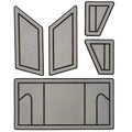 Moomba Boat Non-Skid Deck Mats 118219 - Transom GatorStep Gray (kit)